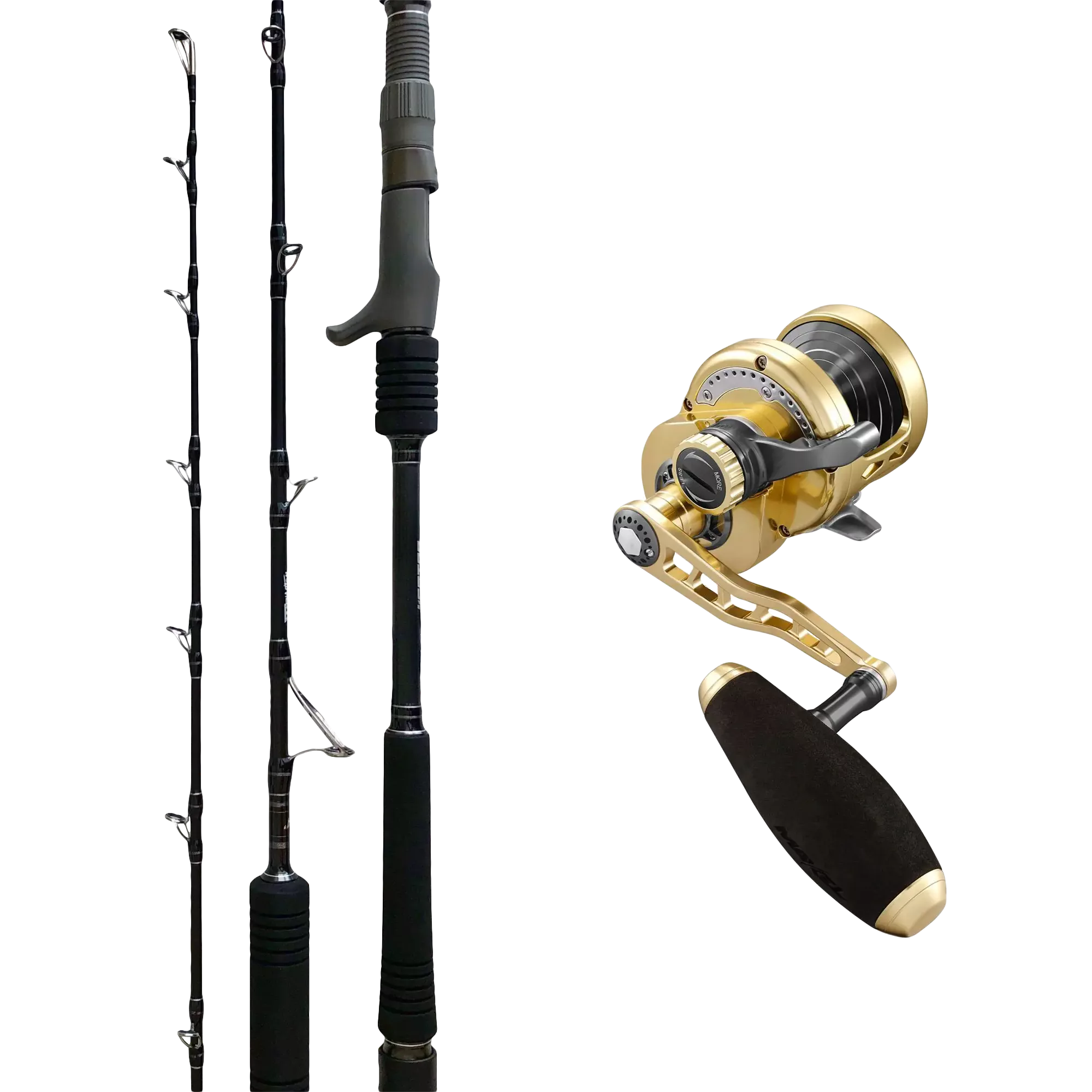 Dogges halibut combo (Transformer 50CH + Jigstar Phantom