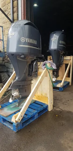 2018 Used 350 HP V6 Yamaha Outboard Motor